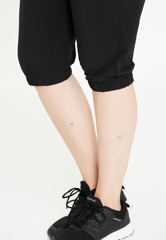 Q by Endurance Tapered Pants 'Maia' in Black