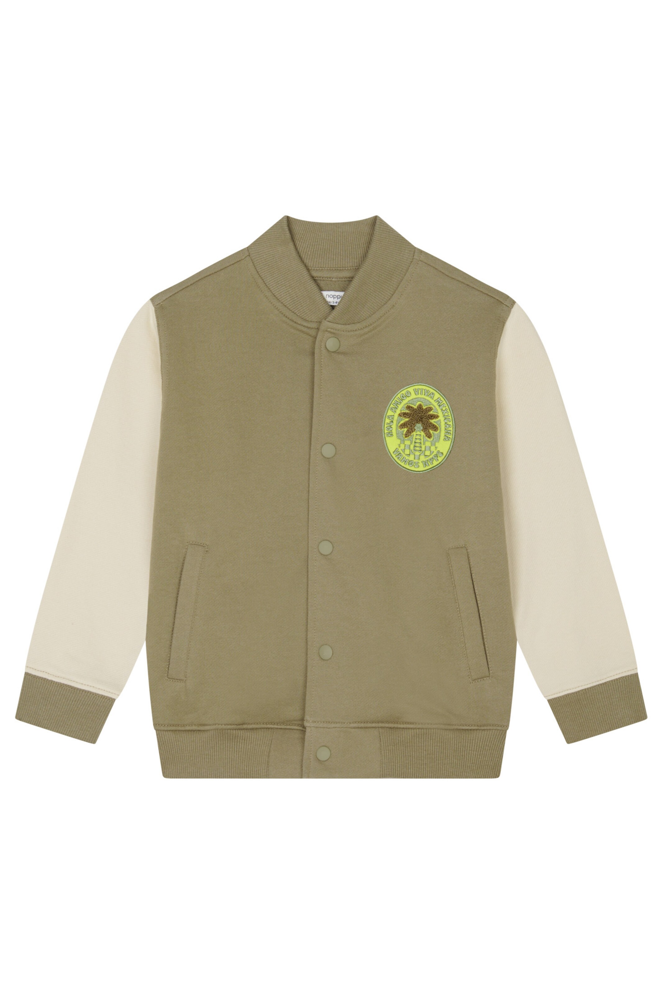 Noppies Knit cardigan 'Lewisville' in Green: front