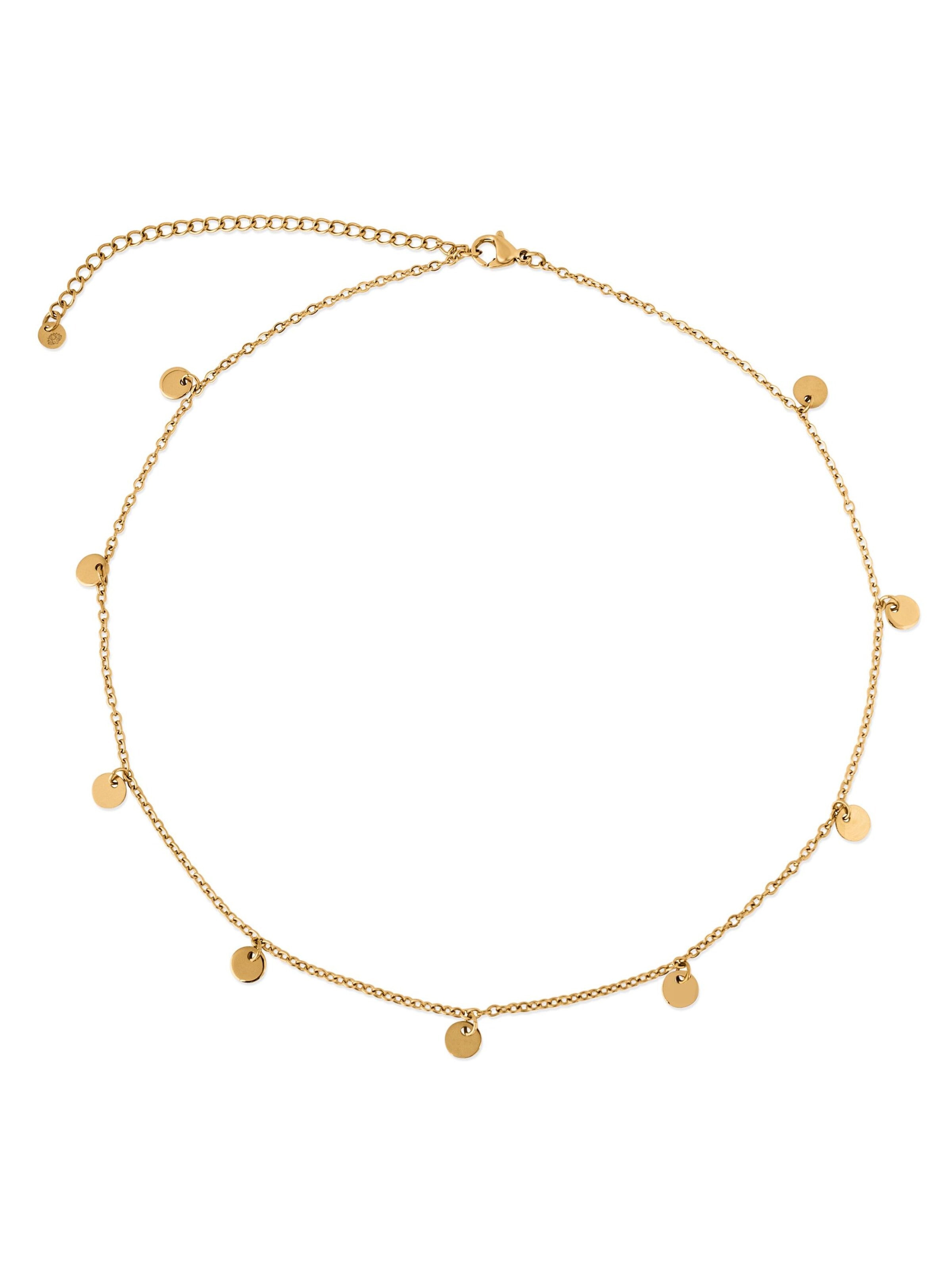 Akitsune Necklace 'Harmony' in Gold: front