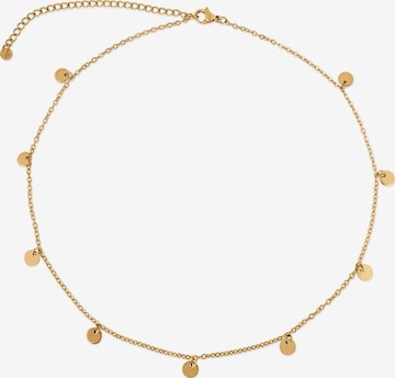 Akitsune Necklace 'Harmony' in Gold: front