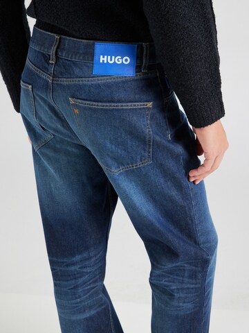 HUGO Regularen Kavbojke 'Jonah' | modra barva