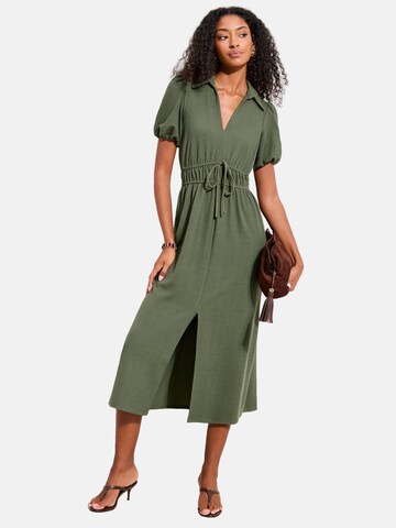 Abito in maglia di Friends Like These in verde: frontale