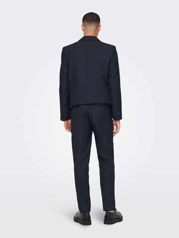Only & Sons Slimfit Pantalon in Blauw