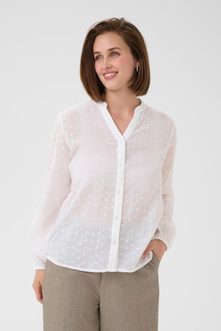 Kaffe Blouse 'May' in Wit: voorkant