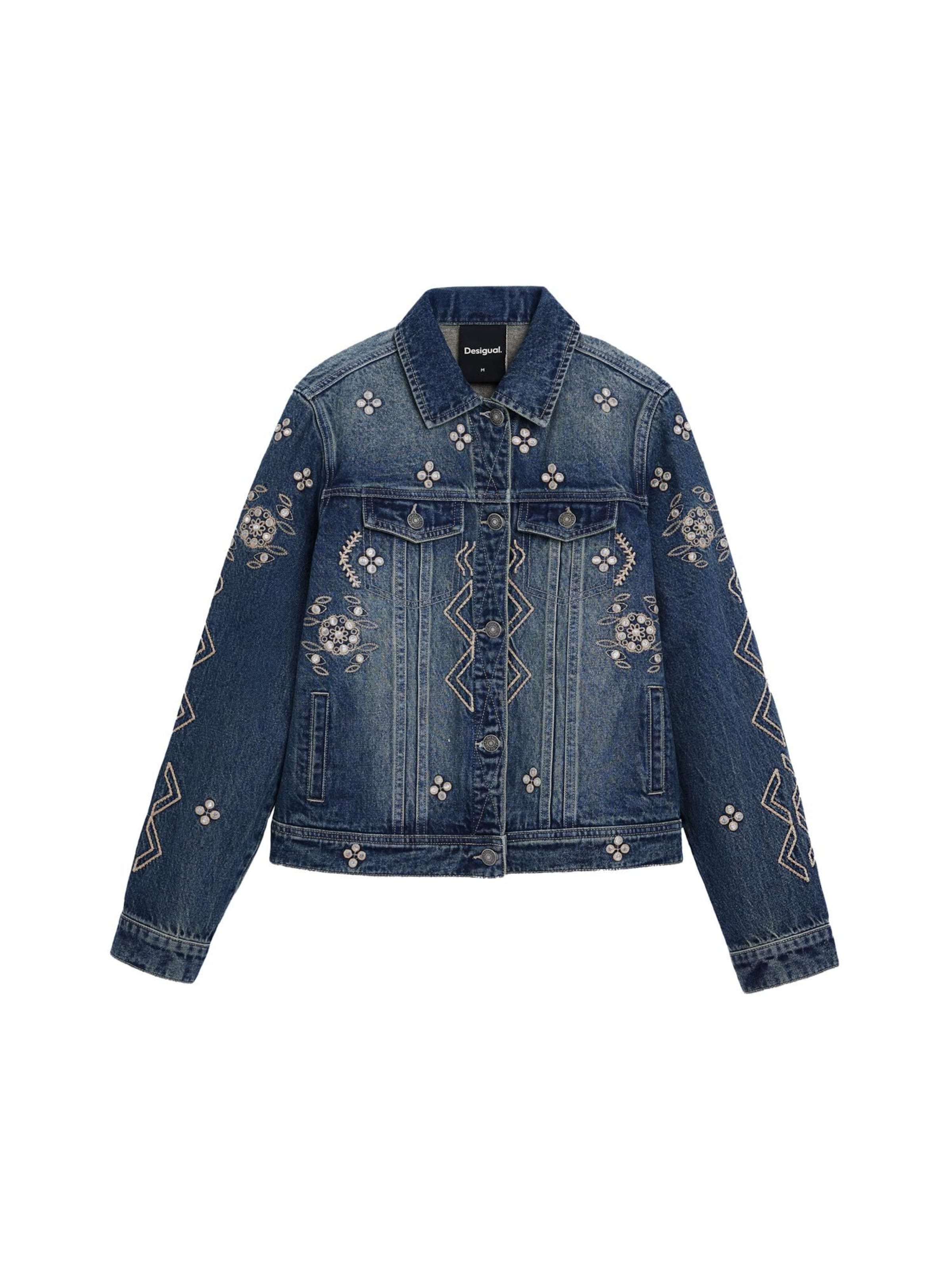 Desigual Kevad-sügisjope &#x27;by Mr. Christian Lacroix&#x27;, värv sinine: eest vaates