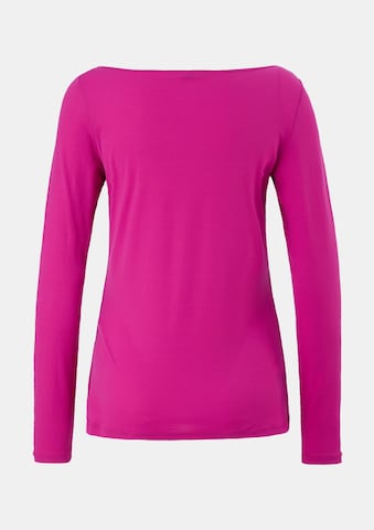 T-shirt COMMA en rose : derrière