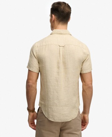 Fit confort Chemise 'Riviera' Superdry & Co en marron