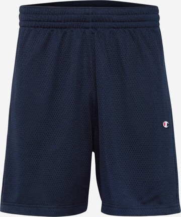 Champion Authentic Athletic Apparel Shorts in Blau: predná strana