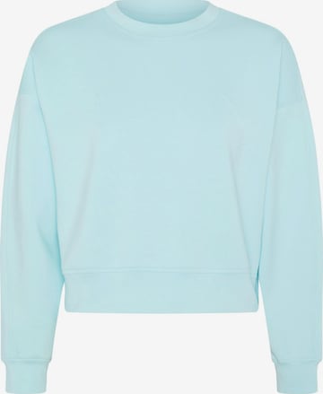 Born Living Yoga Sweatshirt 'Flora' in Blau: Vorderseite
