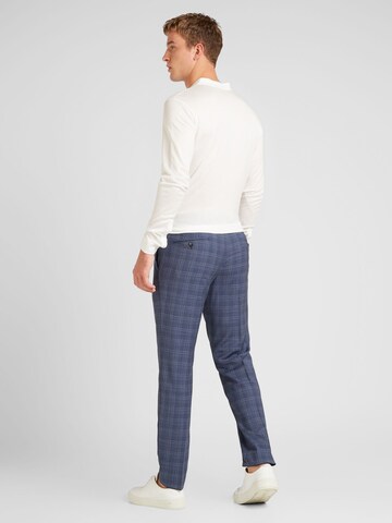 JOOP! Regular Pleated Pants 'Blayr' in Blue