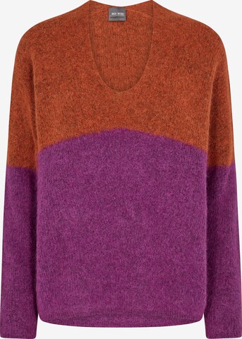 MOS MOSH Sweter w kolorze fioletowy: przód