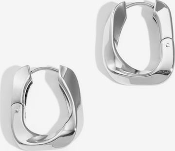 Cala Rose Ohrringe 'VARA' in Silber: Vorderseite