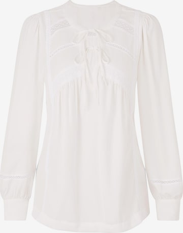 heine Blouse in Wit: voorkant