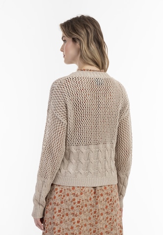 Cardigan DreiMaster Vintage en beige