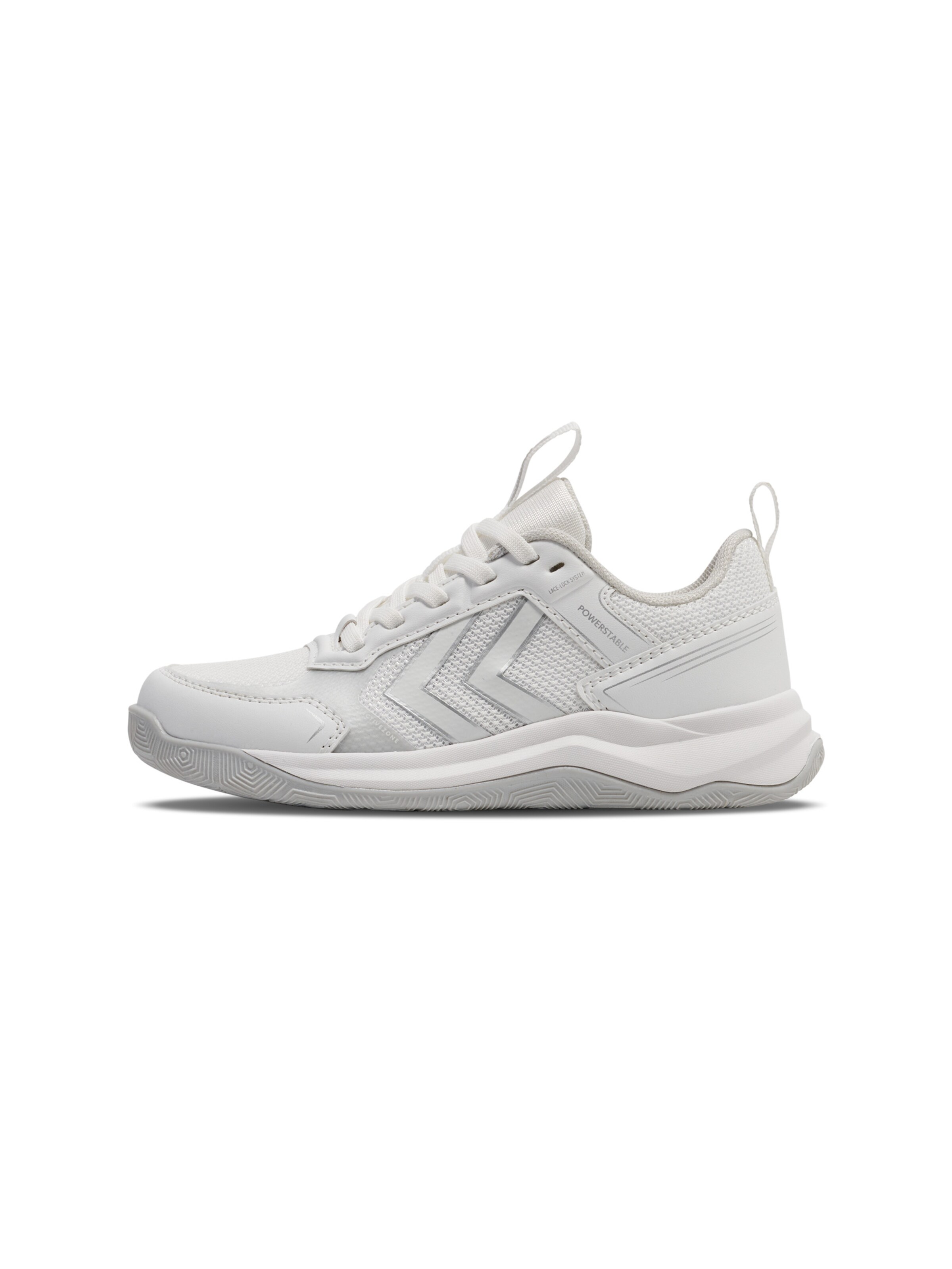 Chaussure de sport Hummel en blanc : devant