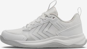 Chaussure de sport Hummel en blanc : devant