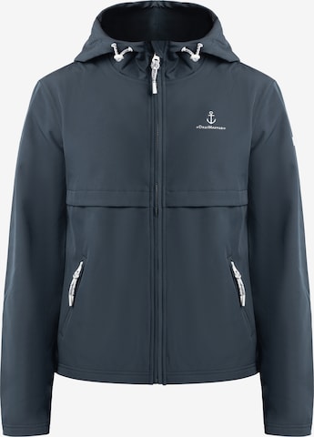 DreiMaster Maritim Between-Season Jacket in Blue: front