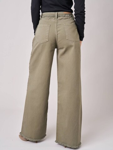 Loosefit Jean Deeluxe en vert