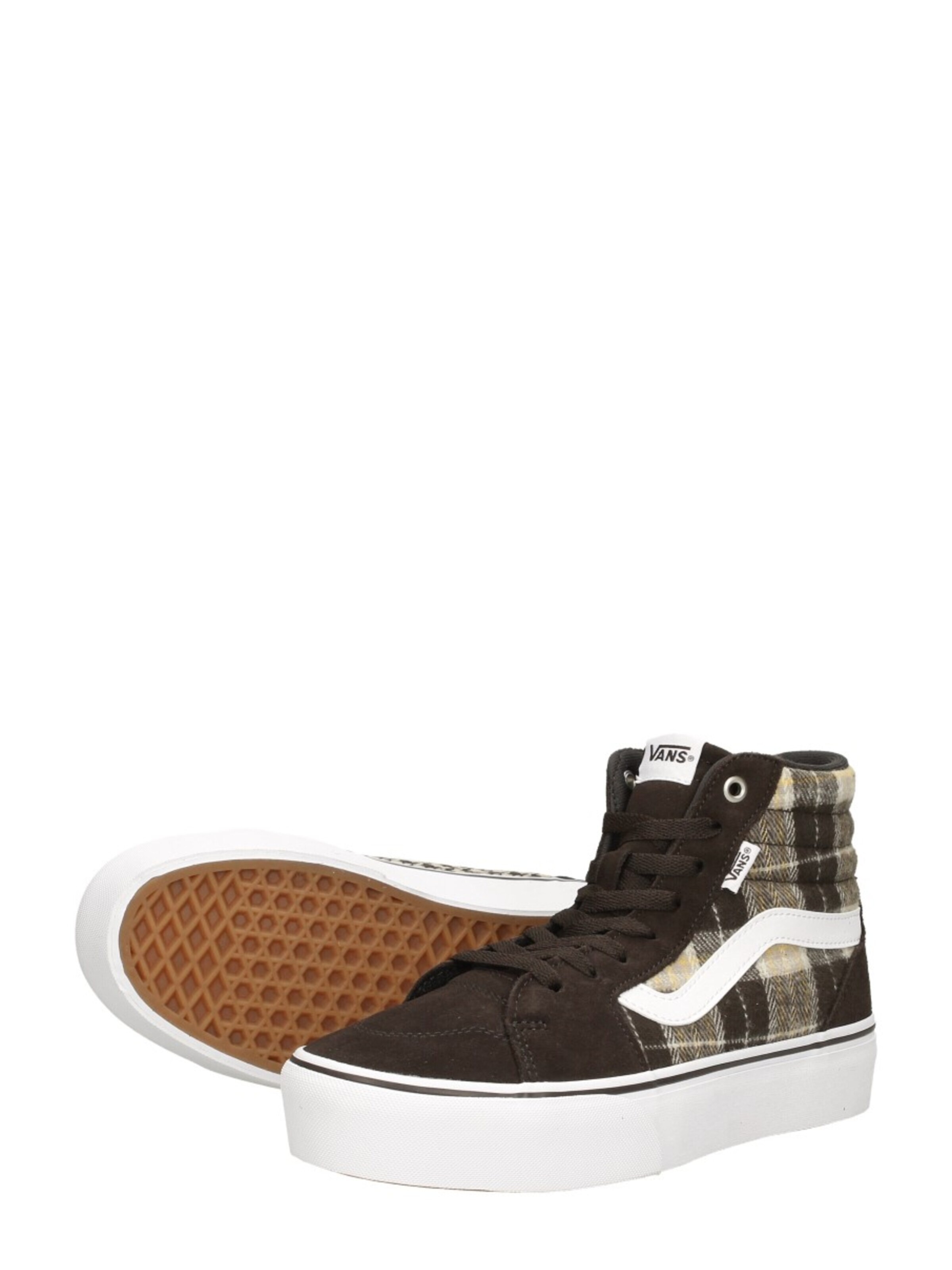 Baskets basses 'WM Filmore Hi Platform' VANS en marron