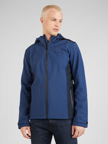 BLEND Funkcionalna jakna | modra barva: sprednja stran