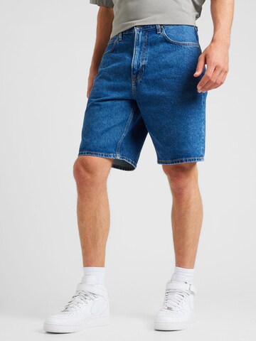 Lee Loosefit Shorts 'ASHER' in Blau: predná strana