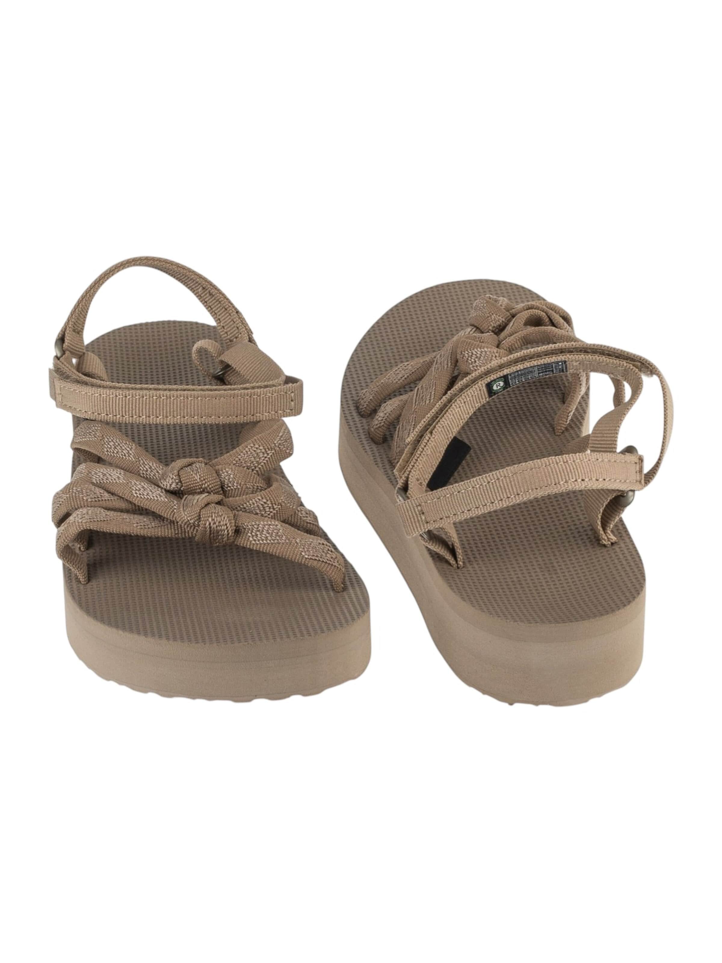 TEVA Sandale 'Teva W Midform Kena Slim Sandals'‌‌‌‌ in Braun