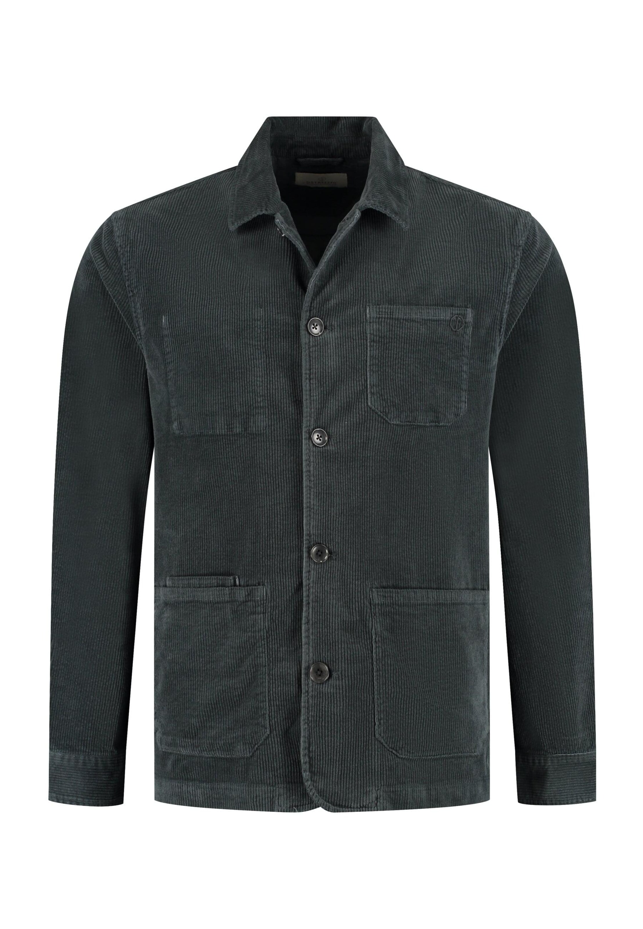 Dstrezzed Between-Season Jacket 'Cameron' in Green: front