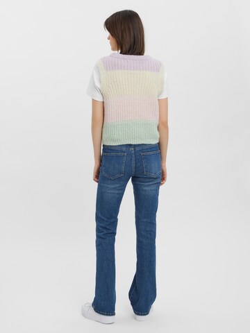 VERO MODA Sweater 'Wine' in Purple