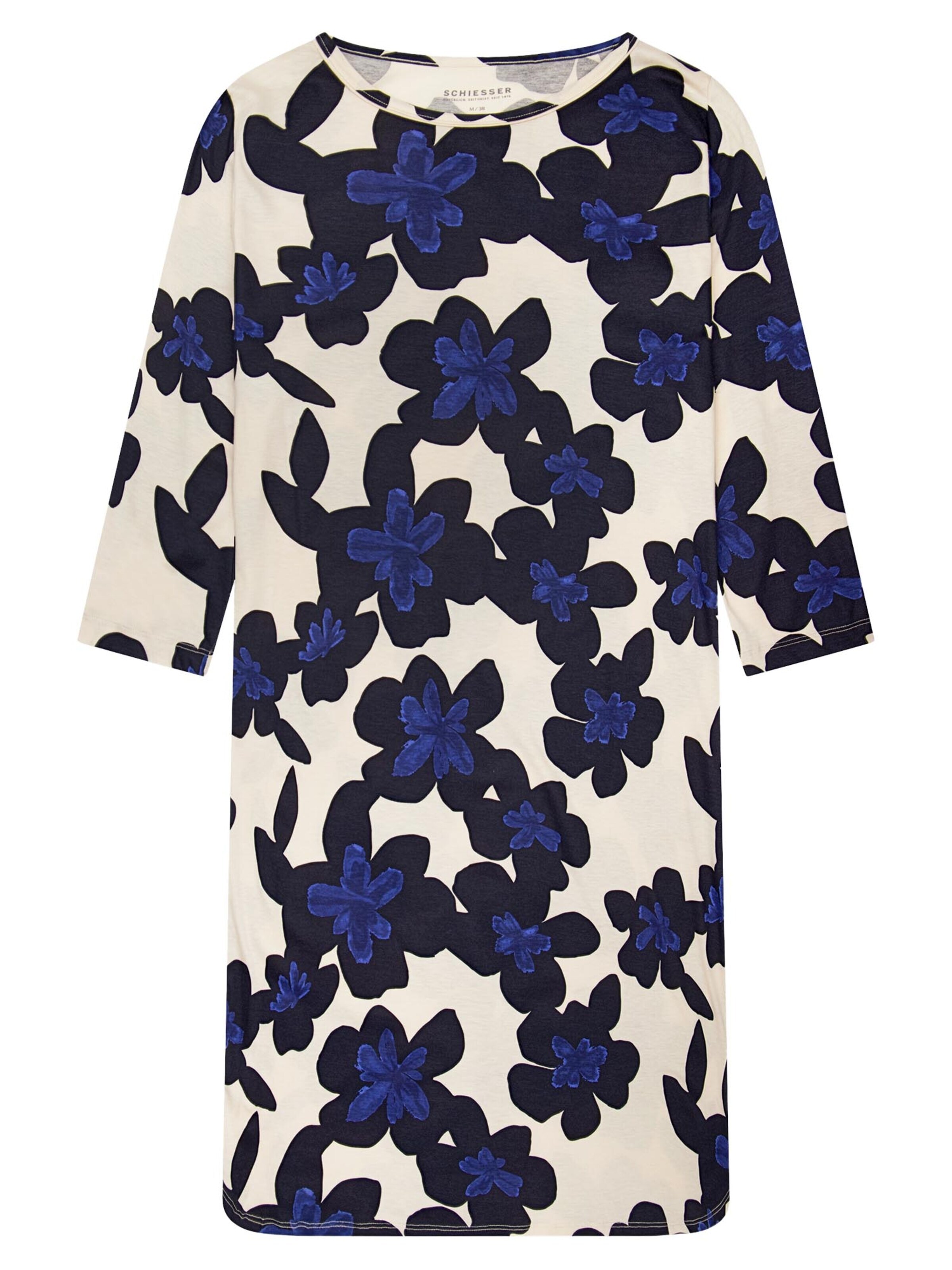 SCHIESSER Nightgown in Blue: front