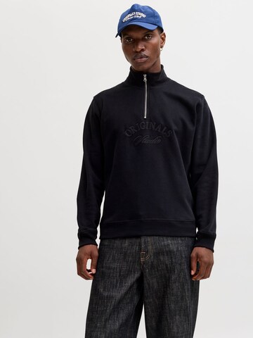Sweat-shirt JACK & JONES en noir : devant