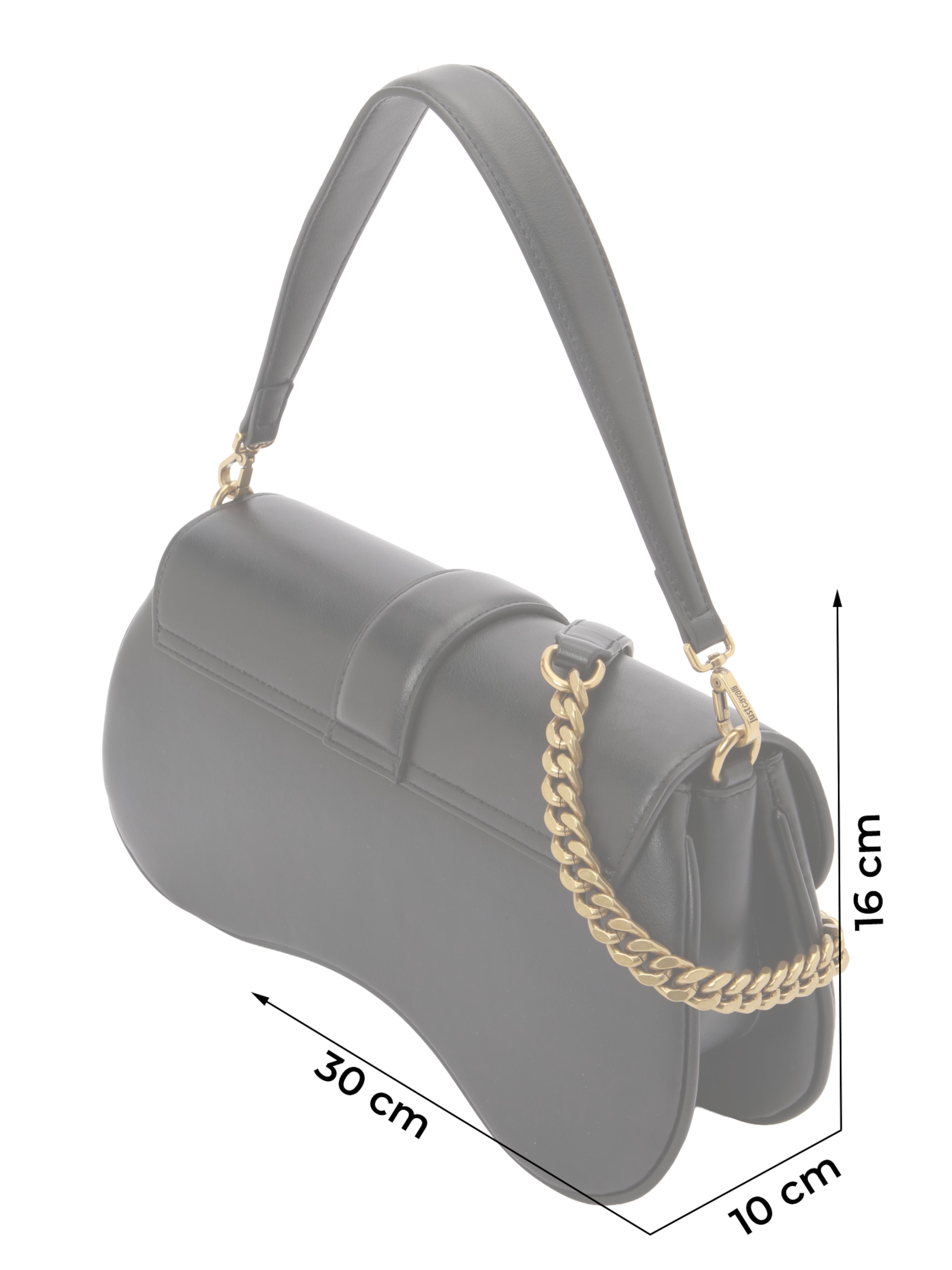 Sac bandoulière Just Cavalli en noir