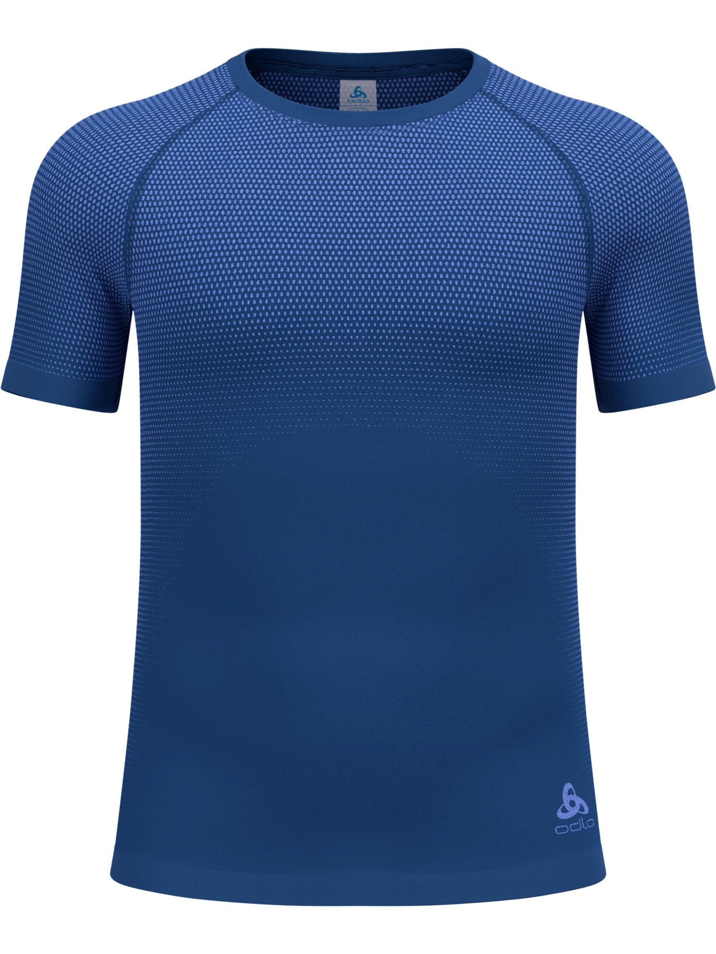 ODLO Basislaag 'PERFORMANCE LIGHT ECO' in Blauw: voorkant