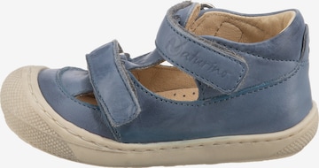 NATURINO Lära-gå-sko 'NATURINO PUFFY NAPPA' i blå: framsida