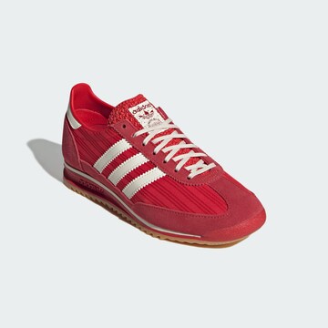Baskets basses 'SL 72' ADIDAS ORIGINALS en rouge