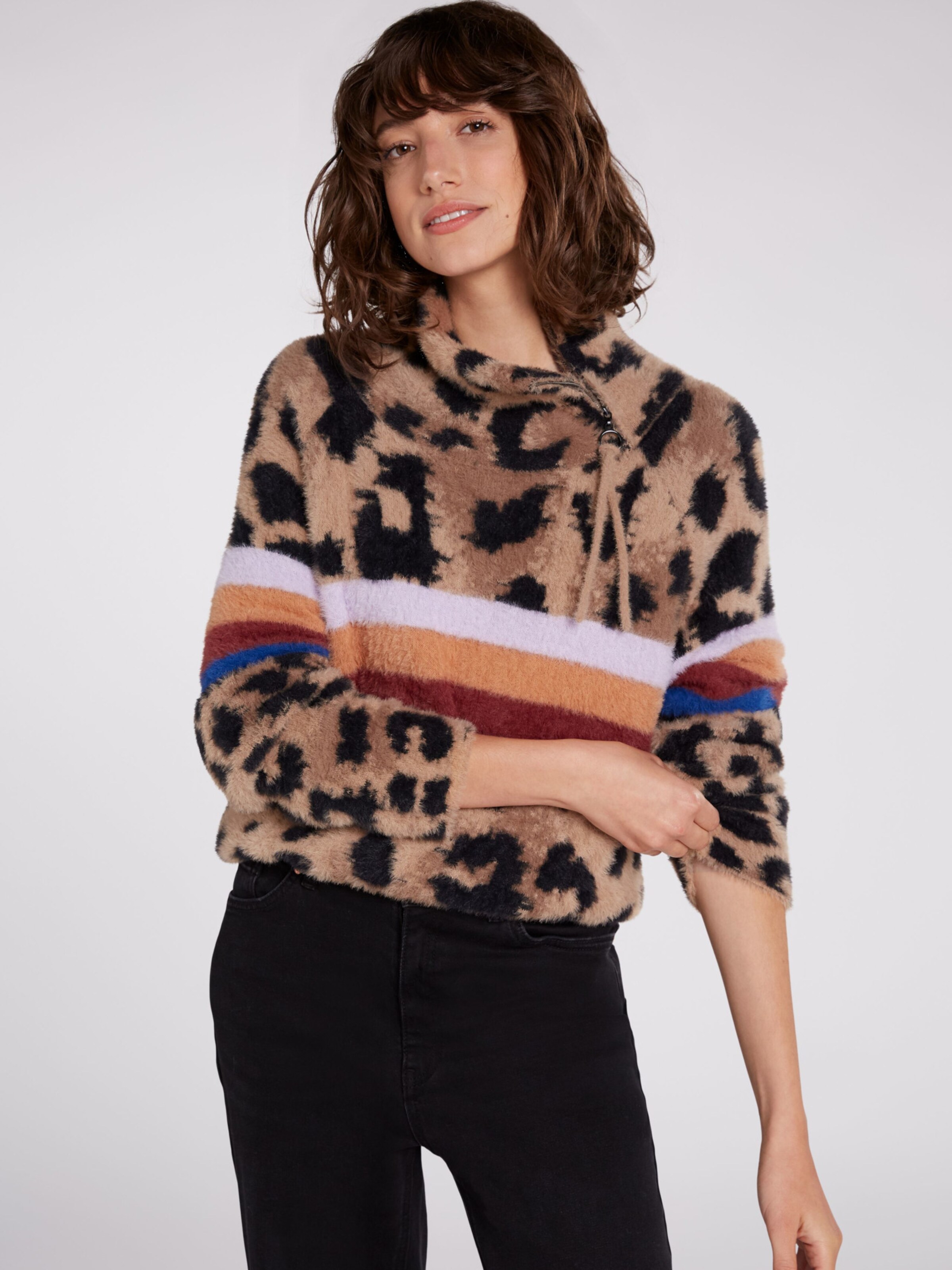 OUI Pullover in Camel 