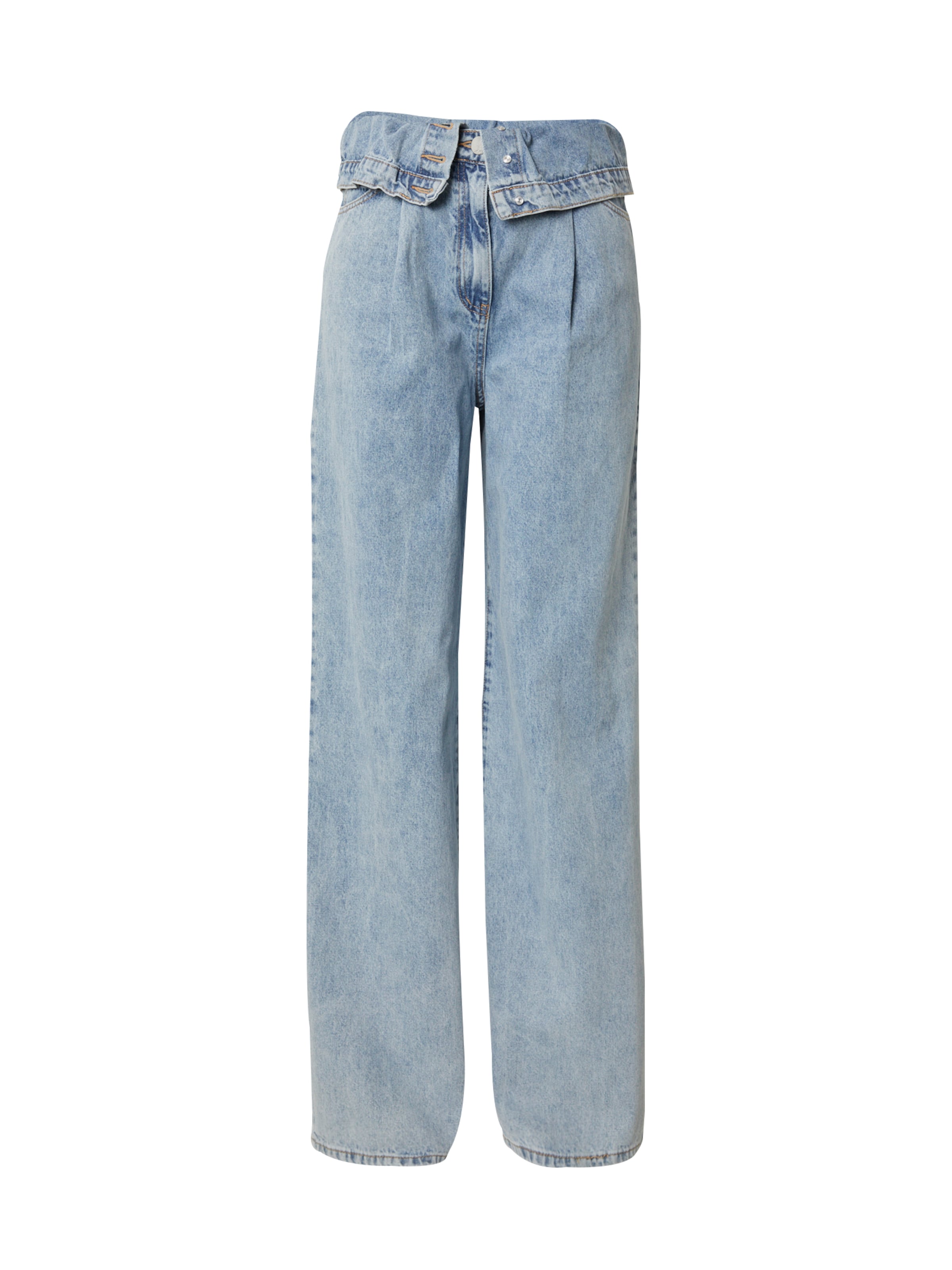 LeGer by Lena Gercke Regular Pleat-front jeans 'Donia Tall' in Blue: front