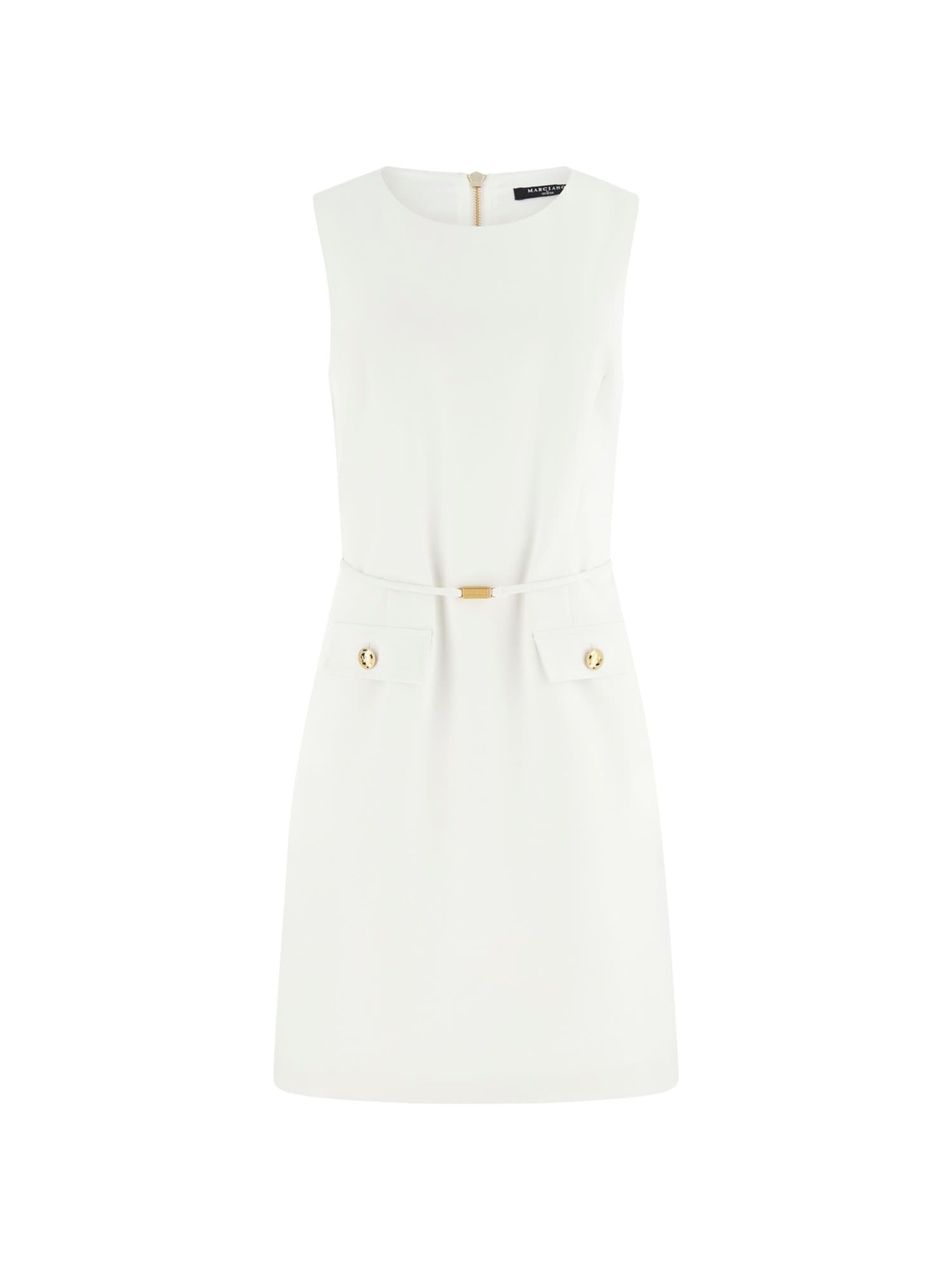 MARCIANO LOS ANGELES Dress 'Sybil' in White: front