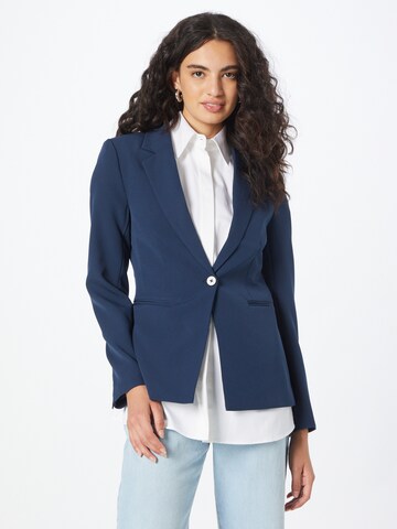 ICHI Slimfit Blazer 'Lexi' i blå: forside