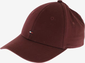 TOMMY HILFIGER Hat & Cap in One size in Red: front