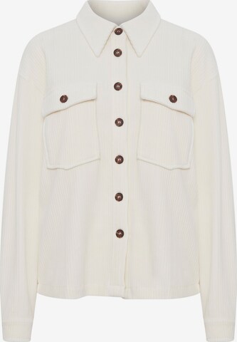 Camicia da donna 'Reina' di b.young in beige: frontale