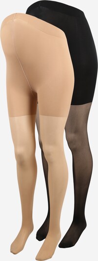 MAMALICIOUS Fine tights 'Sabrina' in Nude / Black, Item view