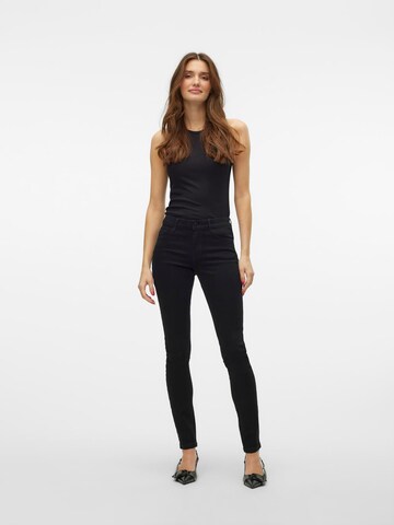 VERO MODA - Skinny Vaquero 'VMElly' en negro
