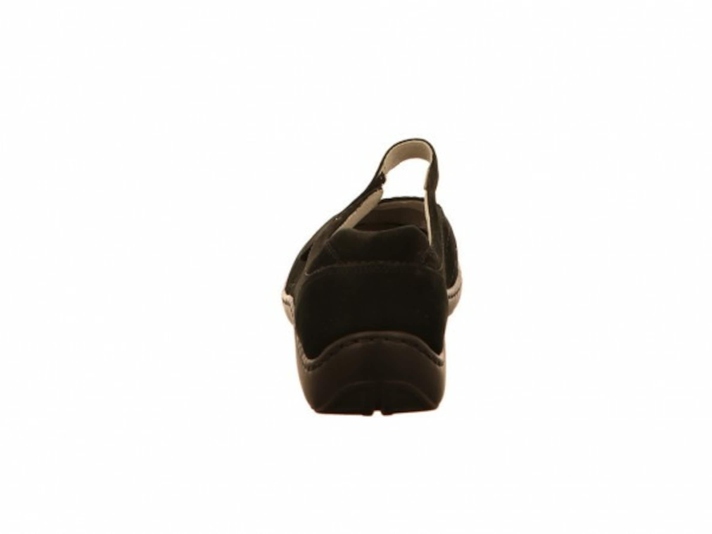 WALDLÄUFER Strap ballerina 'Henni' in Black