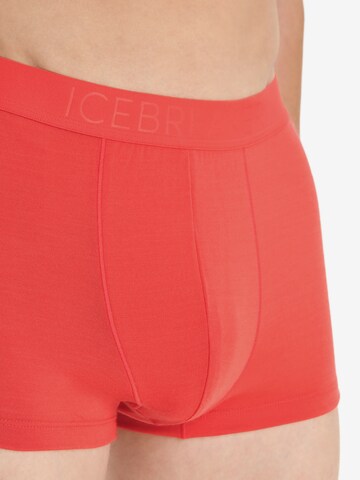 ICEBREAKER - Cueca desportiva em vermelho