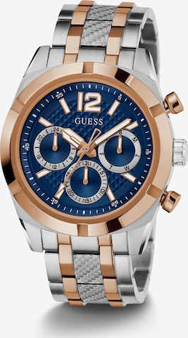 GUESS Analog Watch 'Resistance' in Silver: front