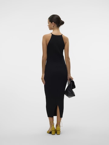 VERO MODA Strikkjole 'VMRIVER' i sort