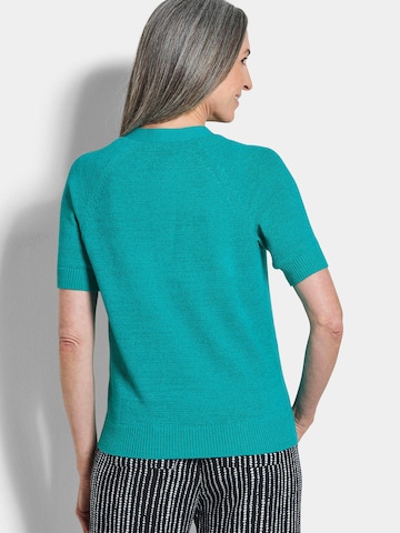 Goldner Gebreid vest in Groen