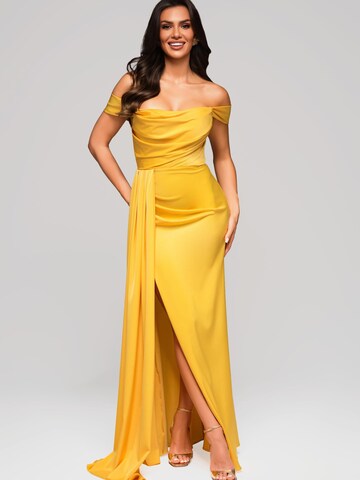 Ombre Evening dress in Yellow