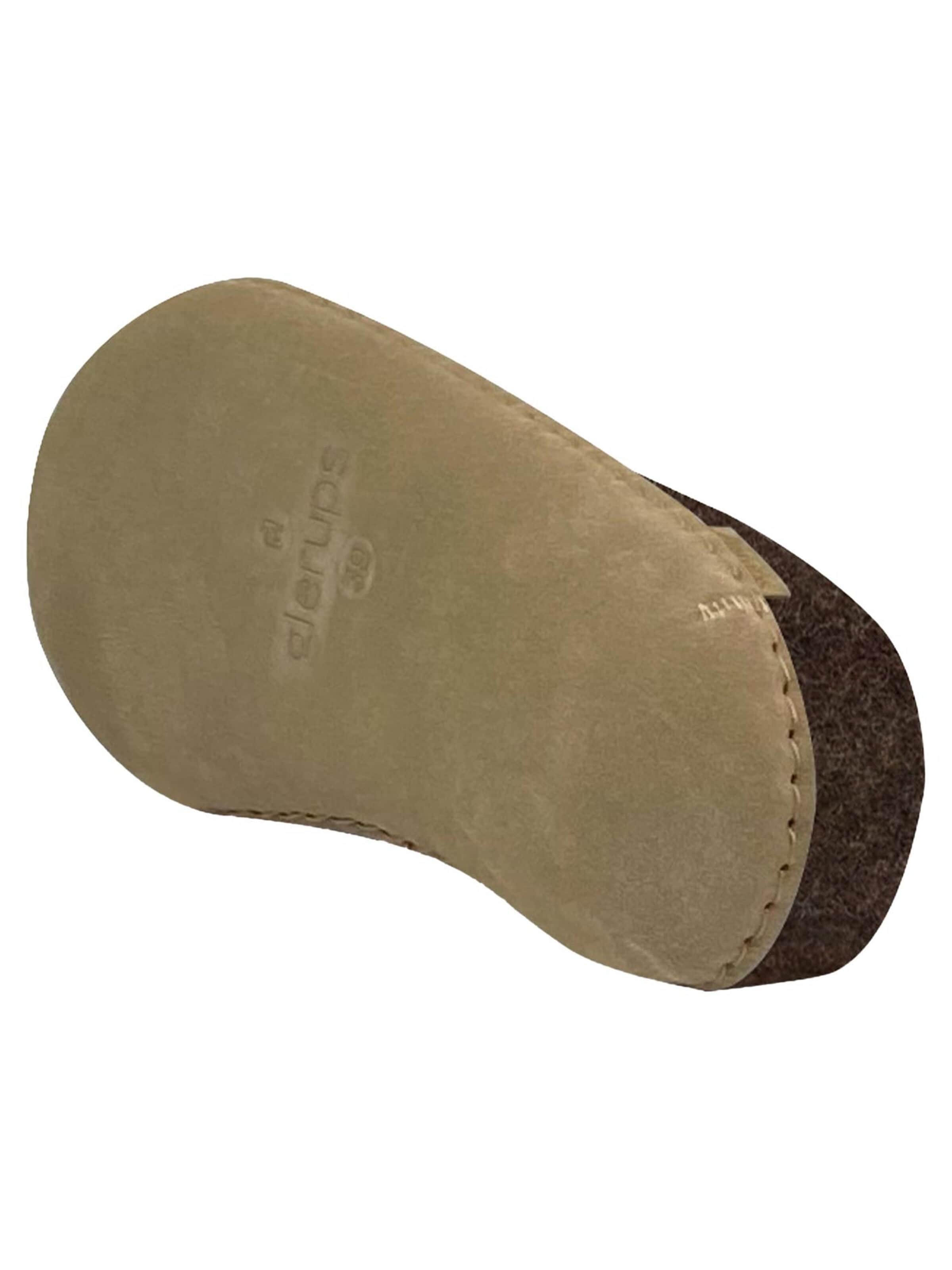 Glerups Slippers 'Honey' in Brown