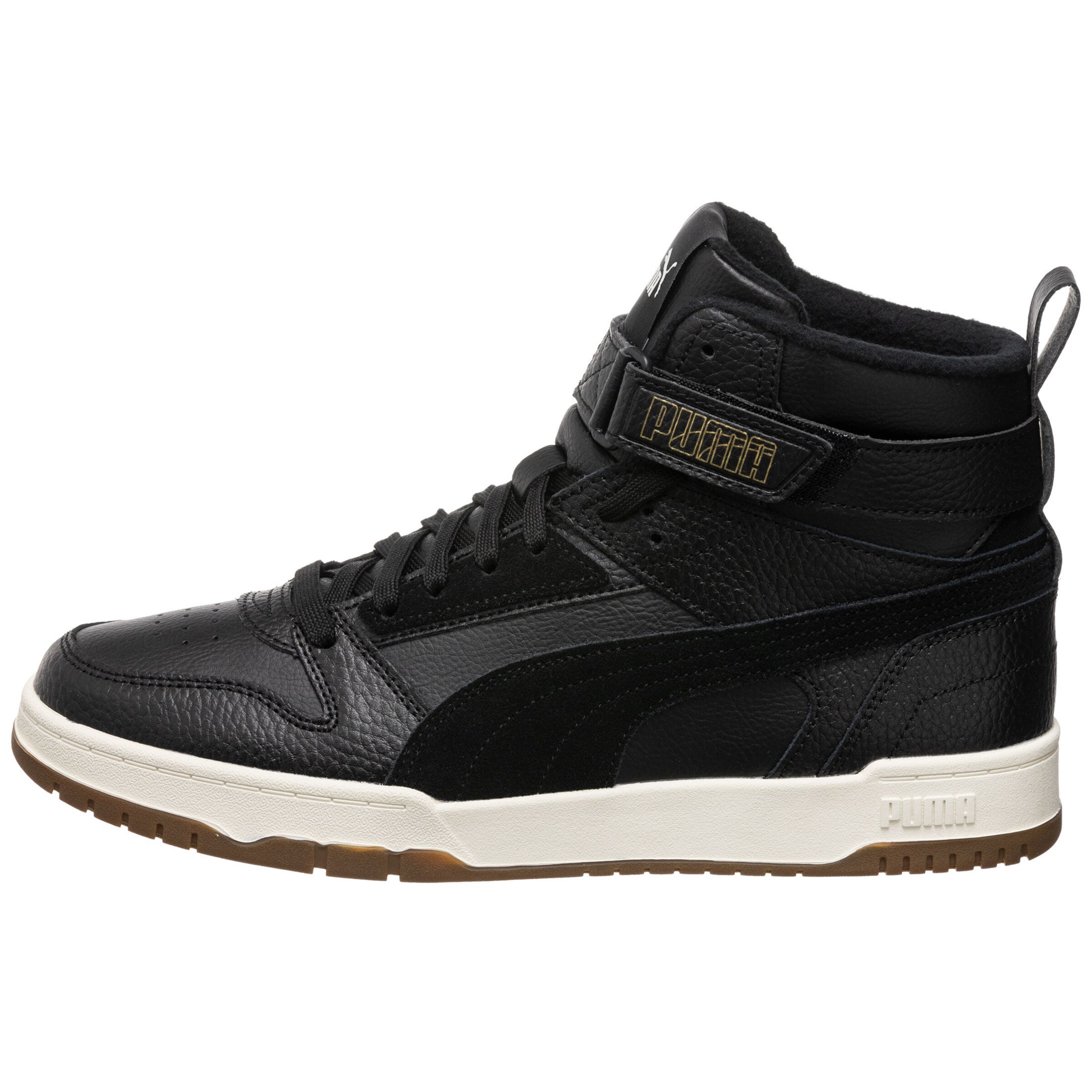 PUMA High-Top Sneakers 'Rebound Game' in Black